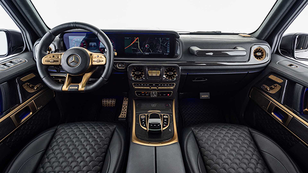 Brabus 800 Black And Gold Edition Is Based On The Mercedes Amg G63