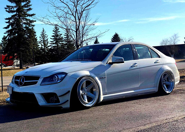Mercedes Benz C63 Amg Has Been Extensively Modified And Looks Great Mercedes Benz Worldwide