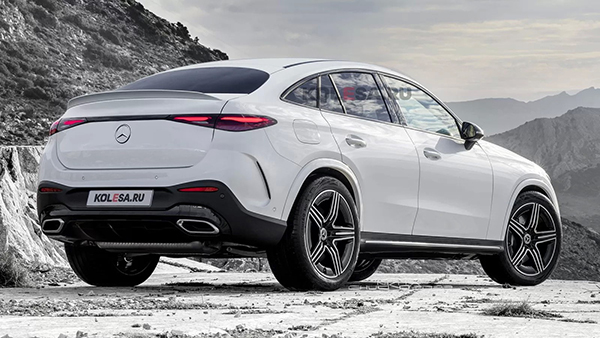 2023 Mercedes GLC Coupe Rendered Based On The New Spy Photos